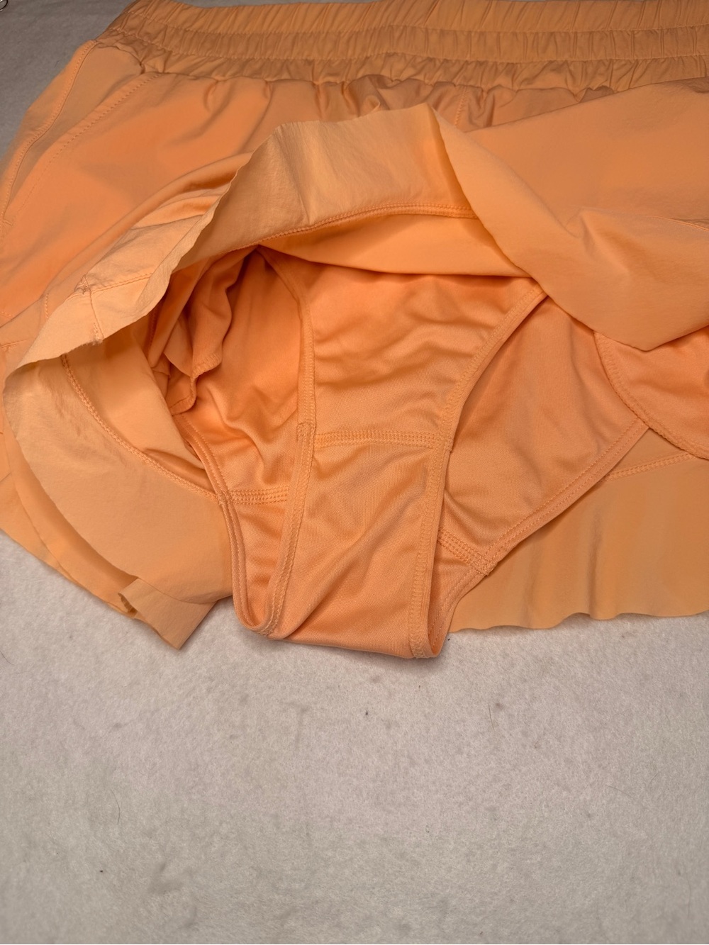 JoyLab Peach Athletic Flowy Shorts w/ Built-In Liner Sz M - Picture 8 of 10